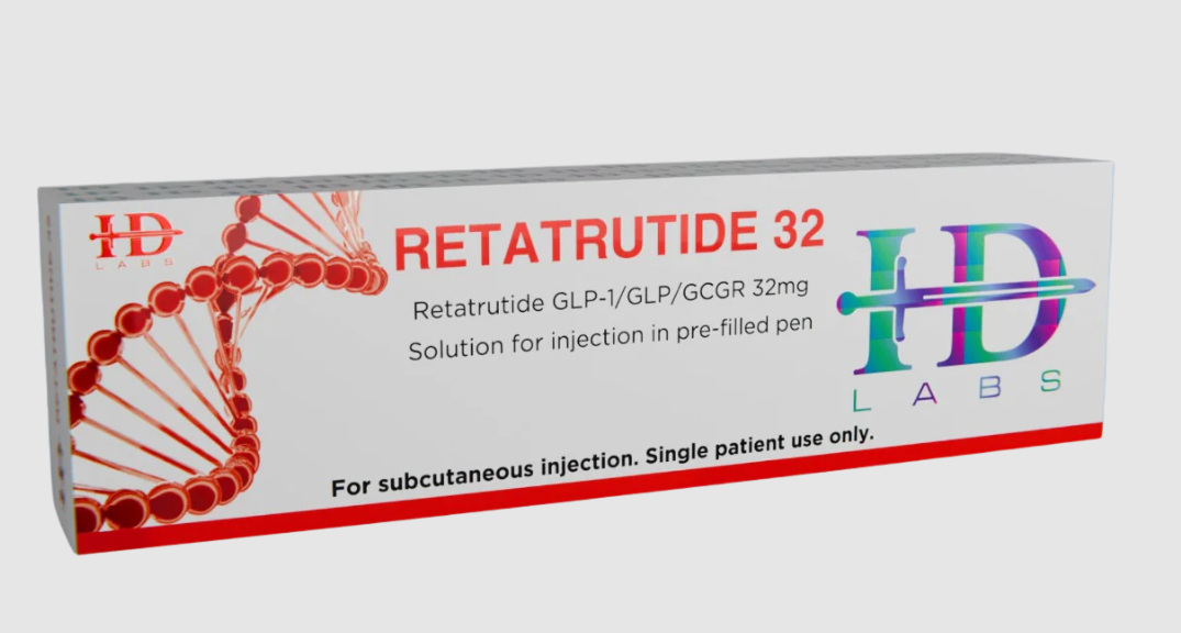 HD Advanced Metabolic Research Pen - Retatrutide 32mg Single-Compound Peptide Research Pen
