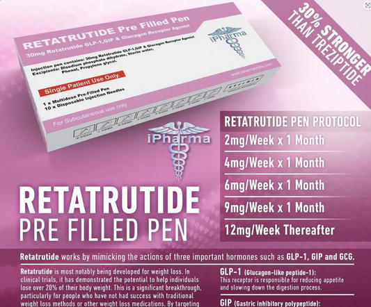 IP Advanced Metabolic Research Pen - Retatrutide 30mg Single-Compound Peptide Research Pen