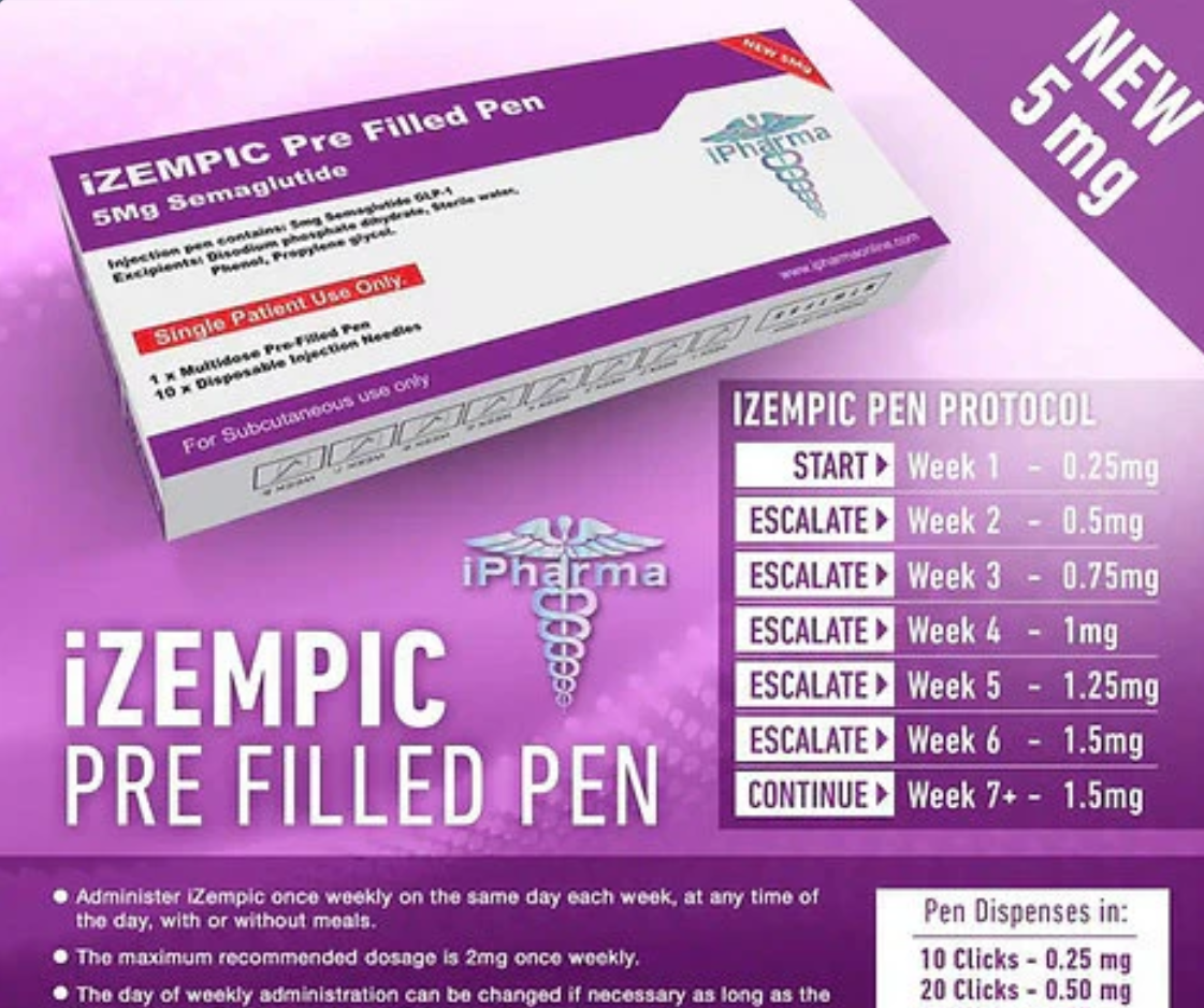 IP Metabolic Regulation Compound - Semaglutide (Ready Format) 5 mg Total
